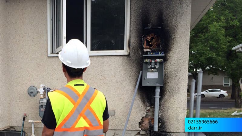 علت آتش سوزی کنتورها